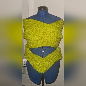 Vibrant Knit Scarf